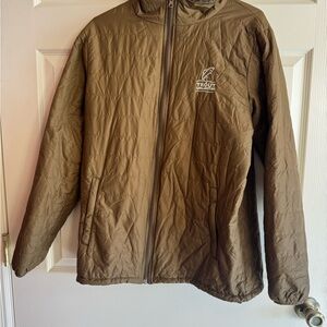Men's Trout Unlimited Fly Fishing Puffer Jacket | M
